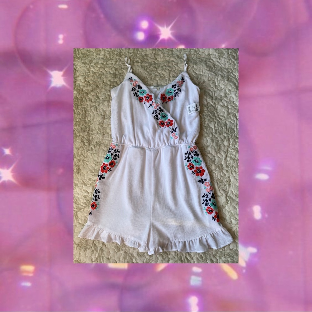 Charlotte Russe white romper